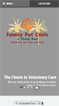 Mobile Screenshot of familypetclinicrb.com